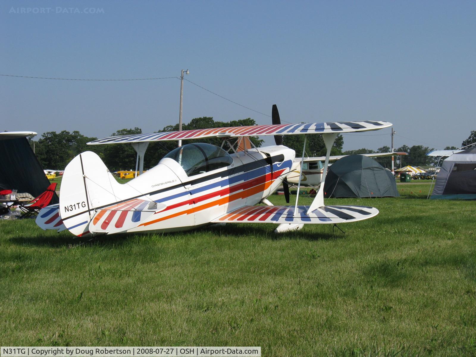 N31TG, 1995 Christen Eagle II C/N TJ2-8-38G, 1995 Geygan Christen EAGLE II, Lycoming IO-360