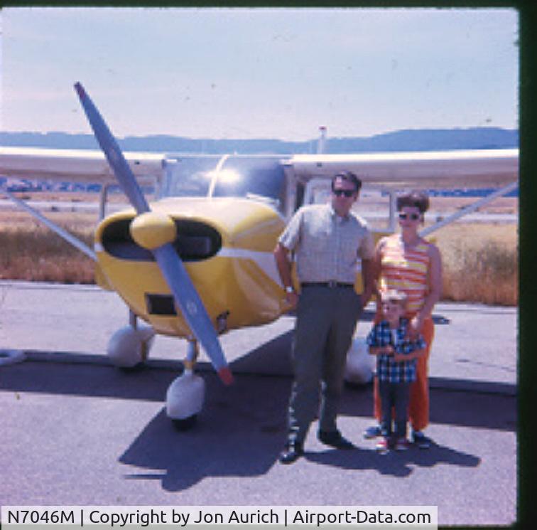 N7046M, 1958 Cessna 175 Skylark C/N 55346, Taken by owner at Santa Ynez airport, CA