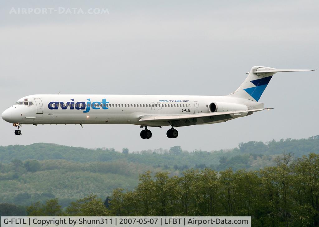 G-FLTL, 1989 McDonnell Douglas MD-83 (DC-9-83) C/N 49790, Landing rwy 20