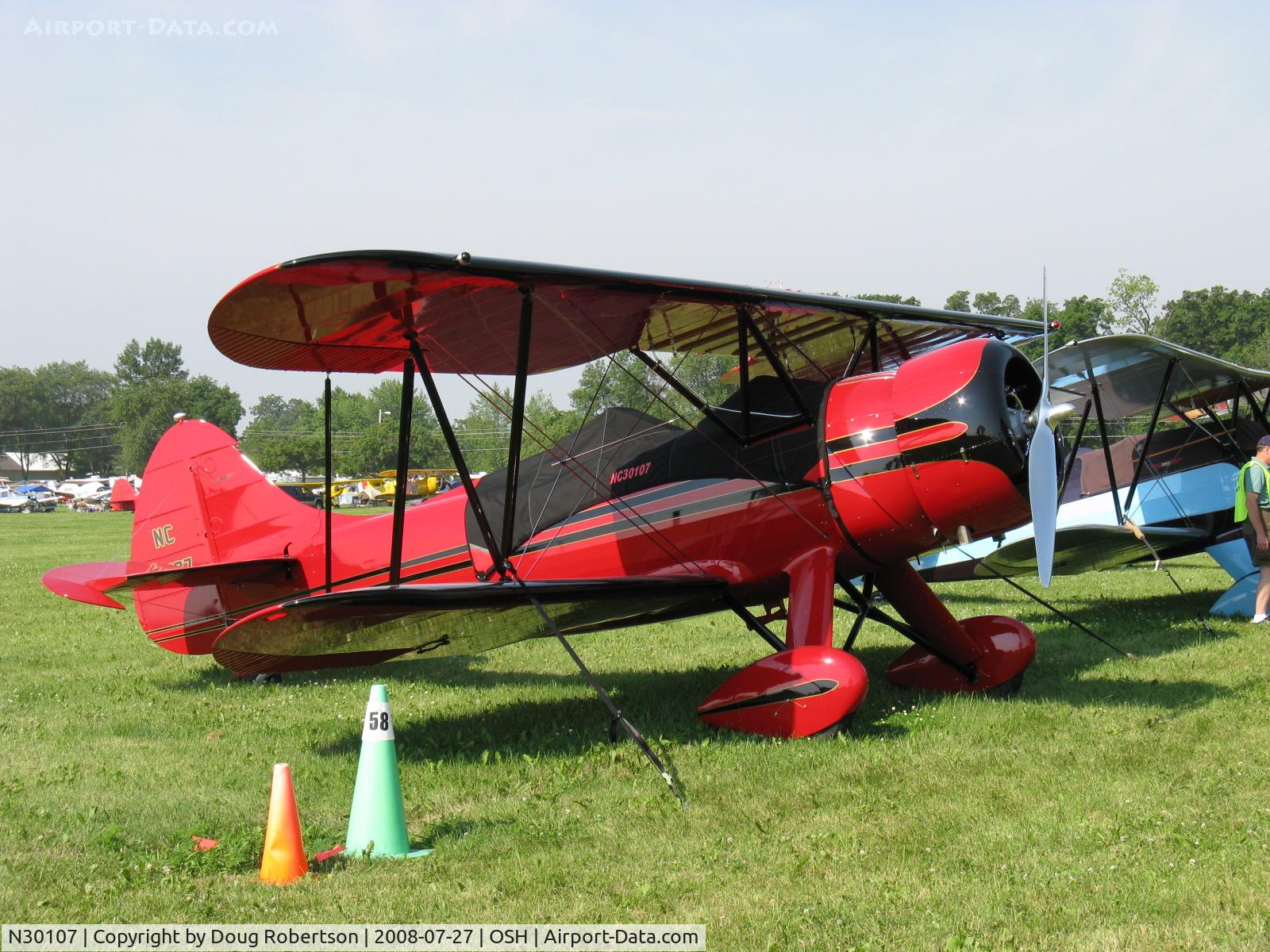N30107, 1940 Waco UPF-7 C/N 5504, 1940 Waco UPF-7, Continental W670 220 Hp