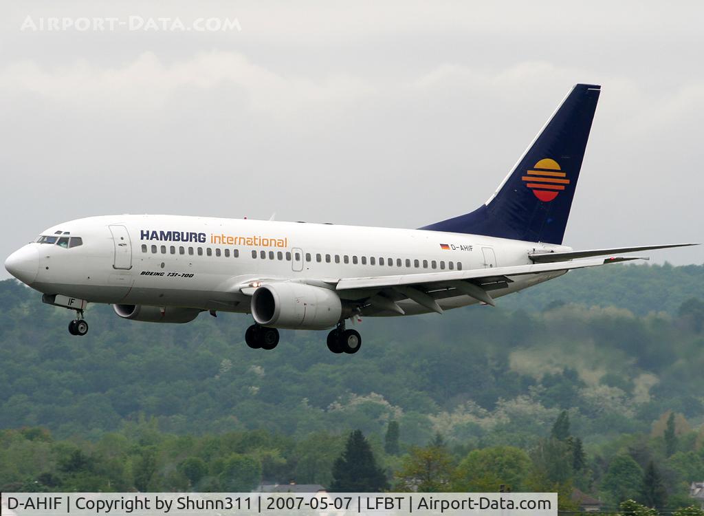 D-AHIF, 1999 Boeing 737-73S C/N 29079, Landing rwy 20