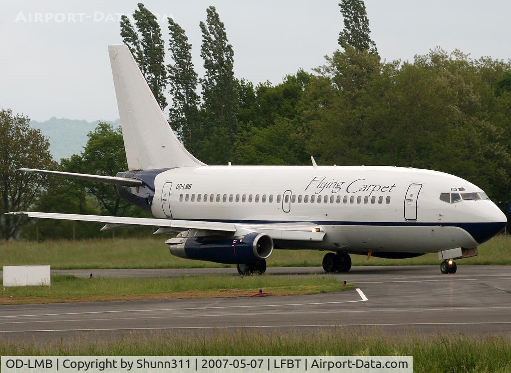 OD-LMB, 1984 Boeing 737-232(A) C/N 23082, Rolling holding point rwy 02 for departure...