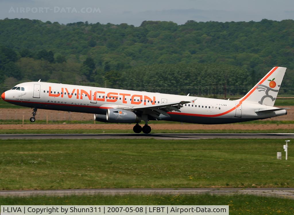 I-LIVA, 2003 Airbus A321-231 C/N 1950, Landing rwy 20