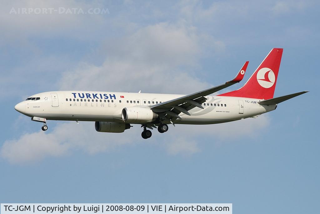 TC-JGM, 2006 Boeing 737-8F2 C/N 34411, Turkish Airways