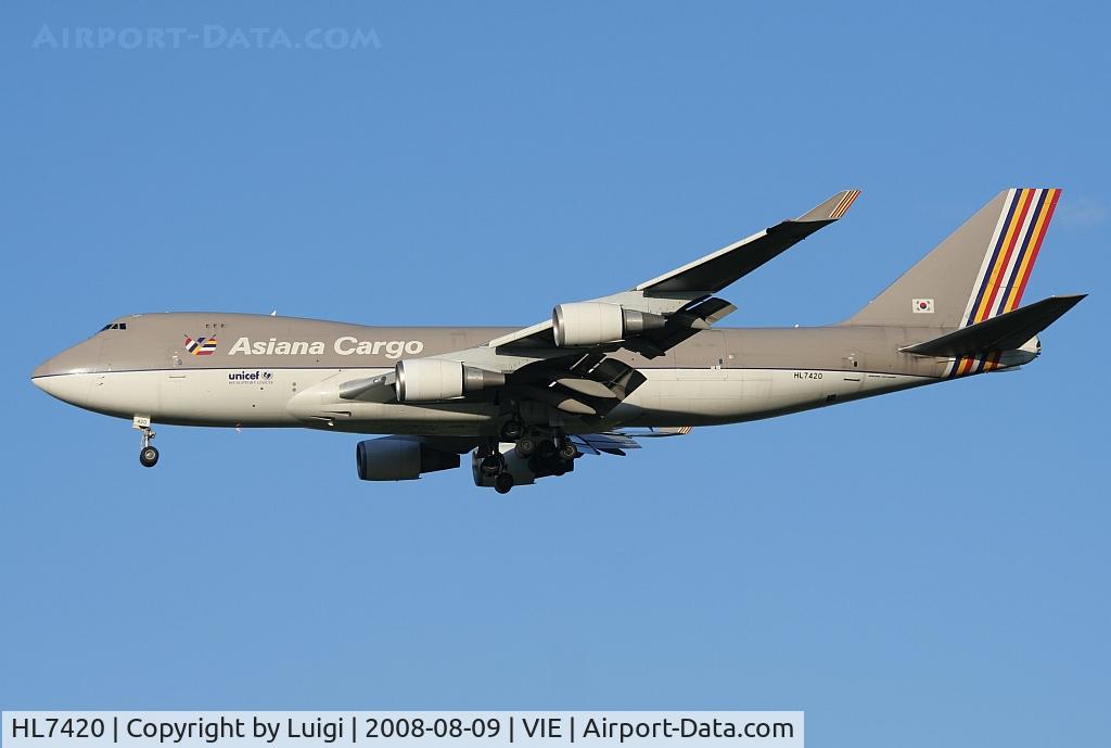 HL7420, 1995 Boeing 747-48EF (SCD) C/N 25783, Asian Cargo