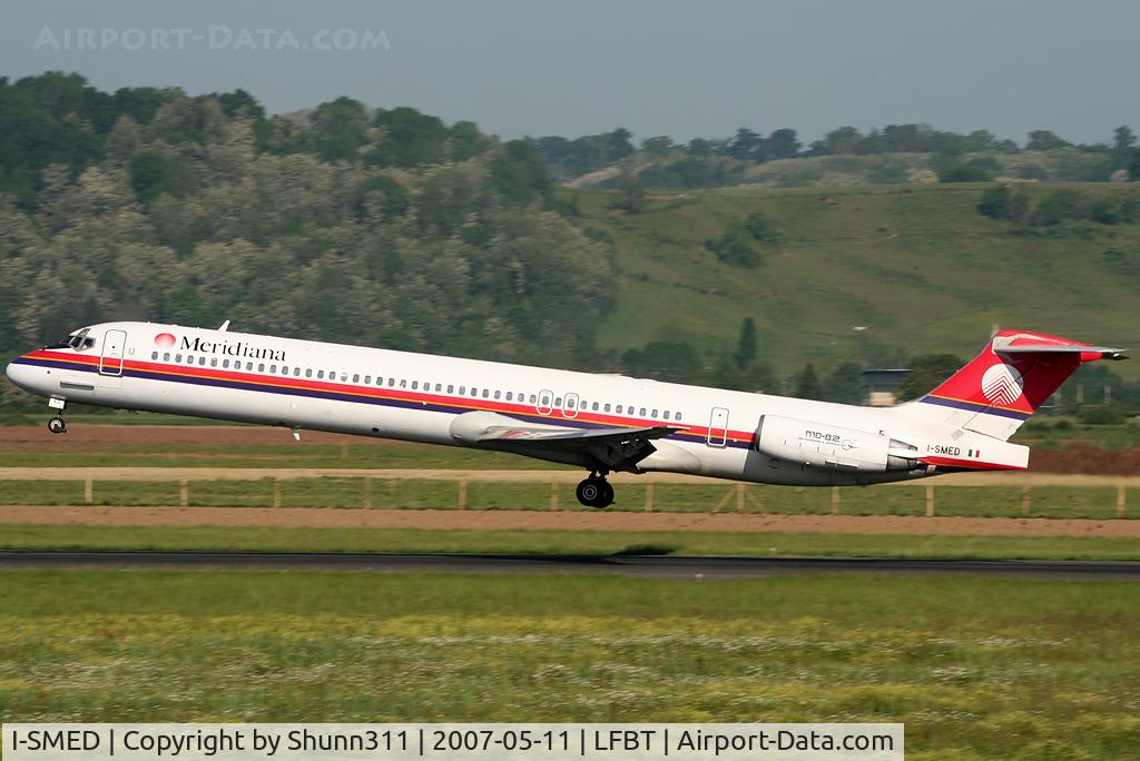 I-SMED, 1993 McDonnell Douglas MD-83 (DC-9-83) C/N 53182, Landing rwy 20...