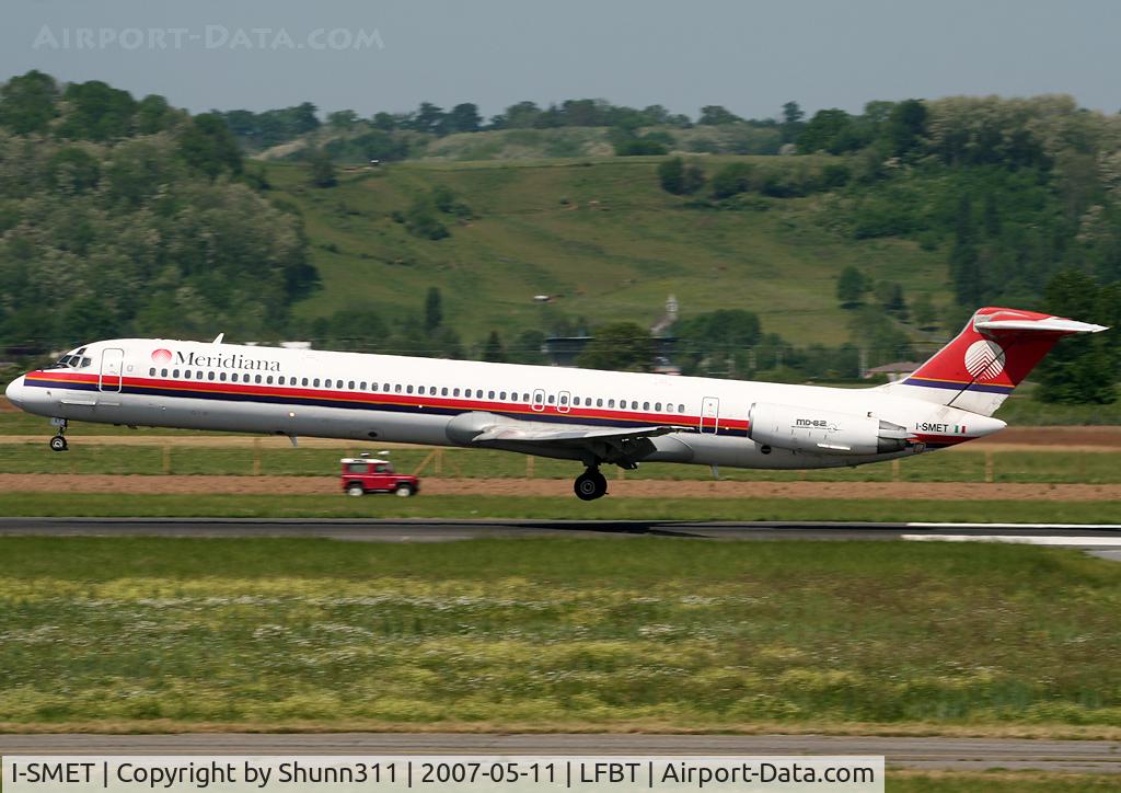 I-SMET, 1987 McDonnell Douglas MD-82 (DC-9-82) C/N 49531, Landing rwy 20...