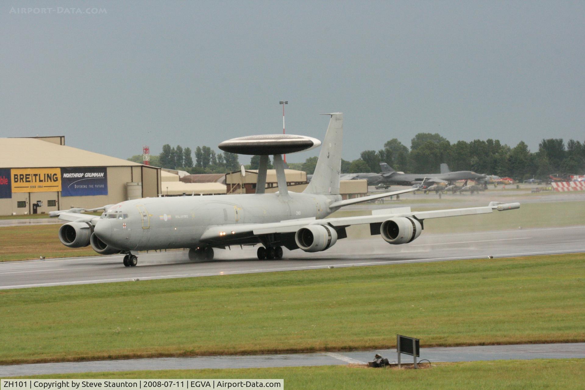 ZH101, 1989 Boeing E-3D Sentry AEW.1 C/N 24109, Taken at the Royal International Air Tattoo 2008 during arrivals and departures (show days cancelled due to bad weather)