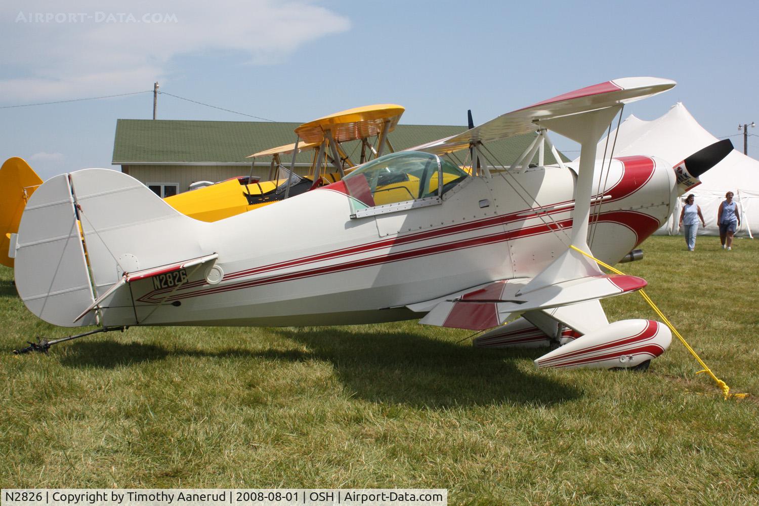 N2826, 1970 Pitts S-1 Special C/N GB-2, EAA AirVenture 2008