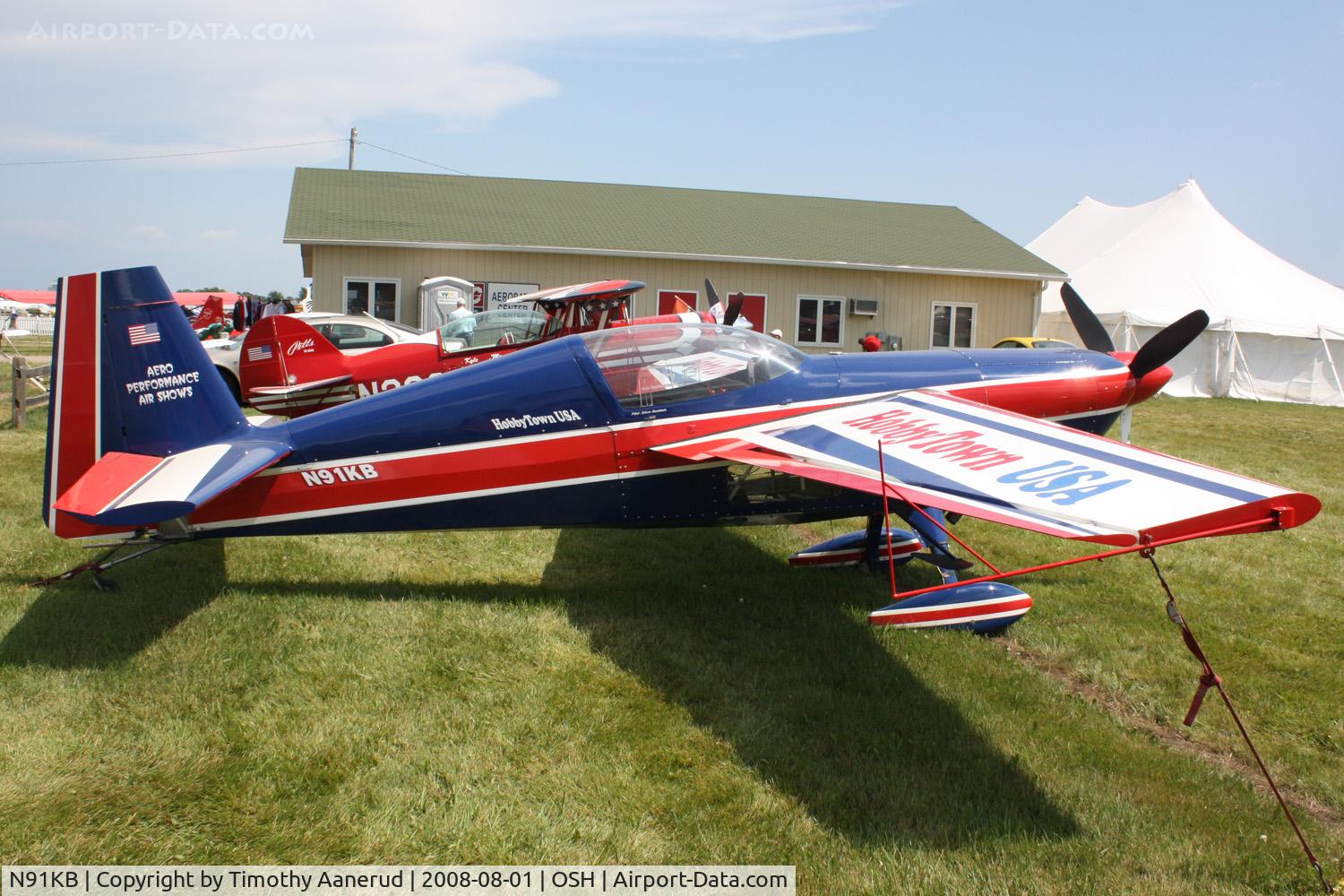 N91KB, 1990 Extra EA-260 C/N 002, EAA AirVenture 2008