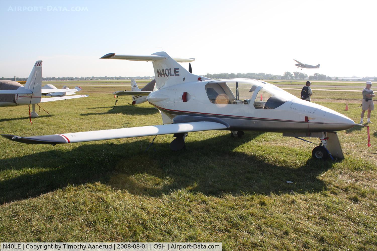 N40LE, Prescott Aeronautical Pusher C/N 032, EAA AirVenture 2008
