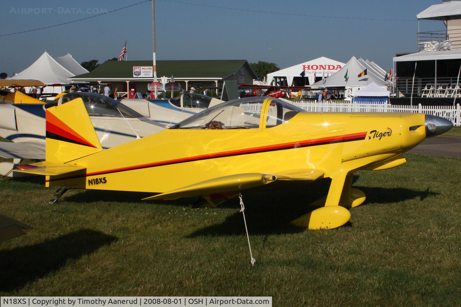 N18XS, 1986 Thorp T-18 Tiger C/N 1211, EAA AirVenture 2008