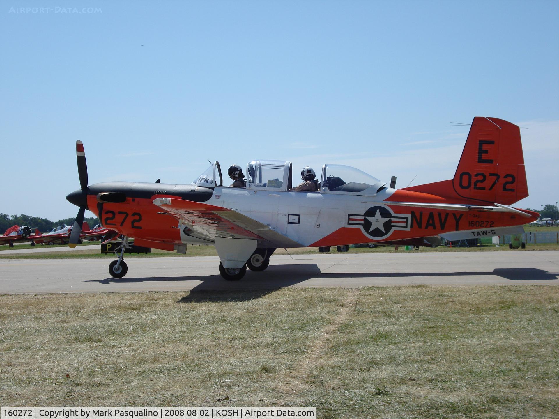 160272, Beech T-34C Turbo Mentor C/N GL-8, Beech T-34C