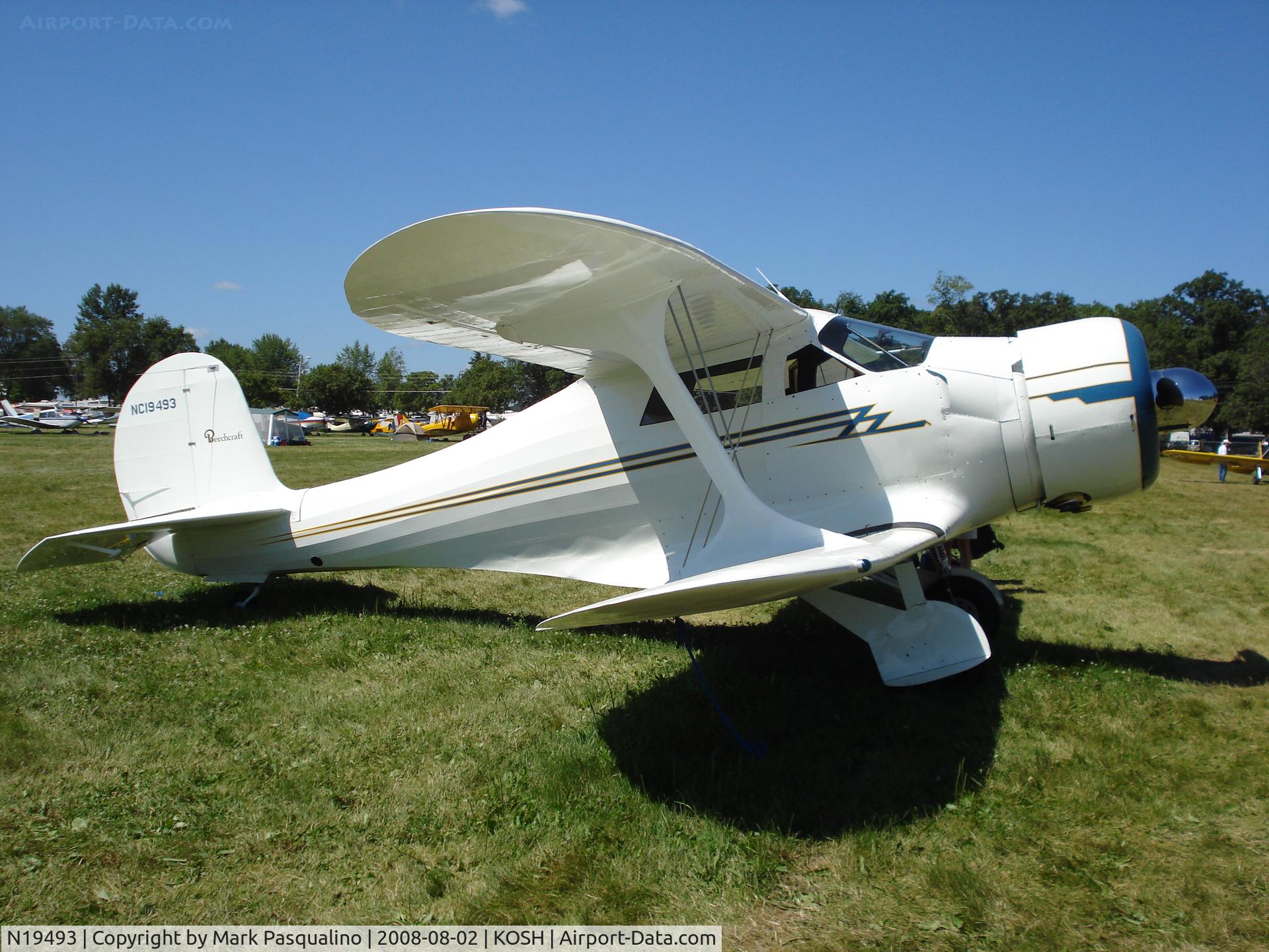 N19493, 1939 Beech D17S Staggerwing C/N 263, Beech D17S