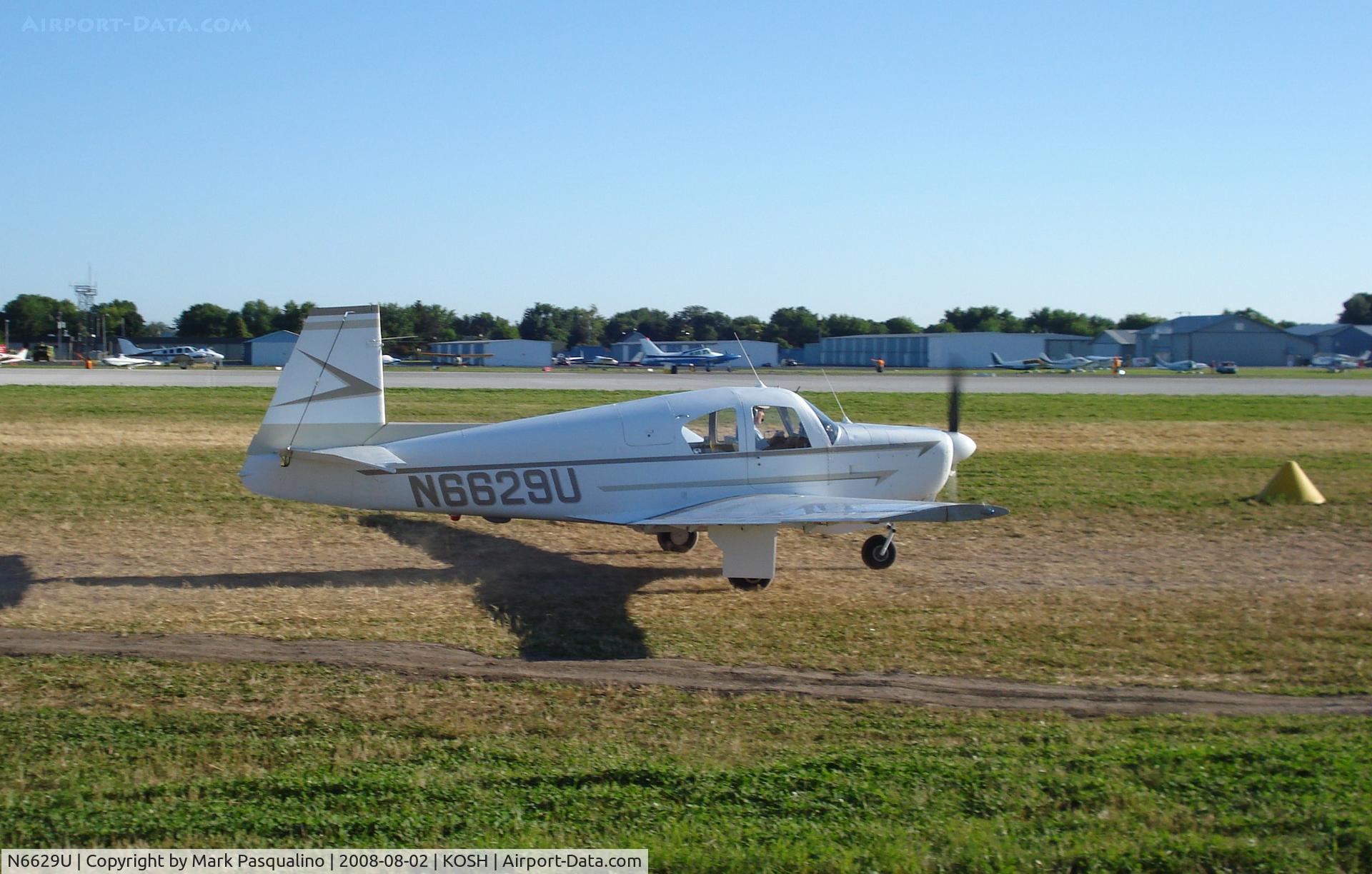 N6629U, 1963 Mooney M20D Master C/N 124, Mooney M20D
