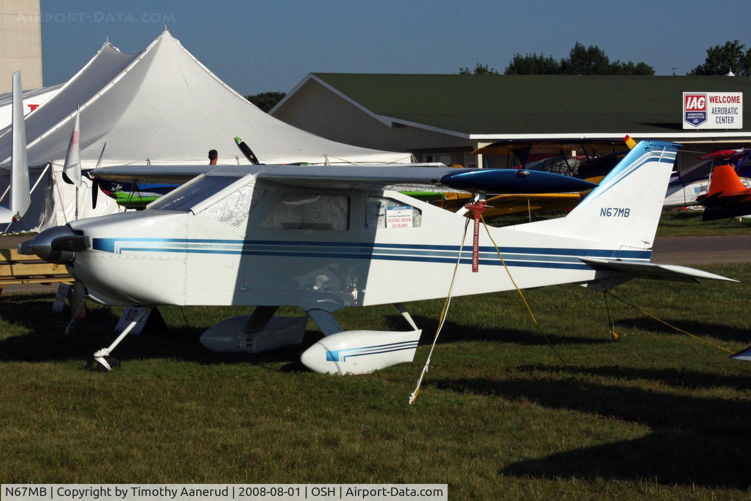 N67MB, 1982 Bede BD-4 C/N 379, EAA AirVenture 2008