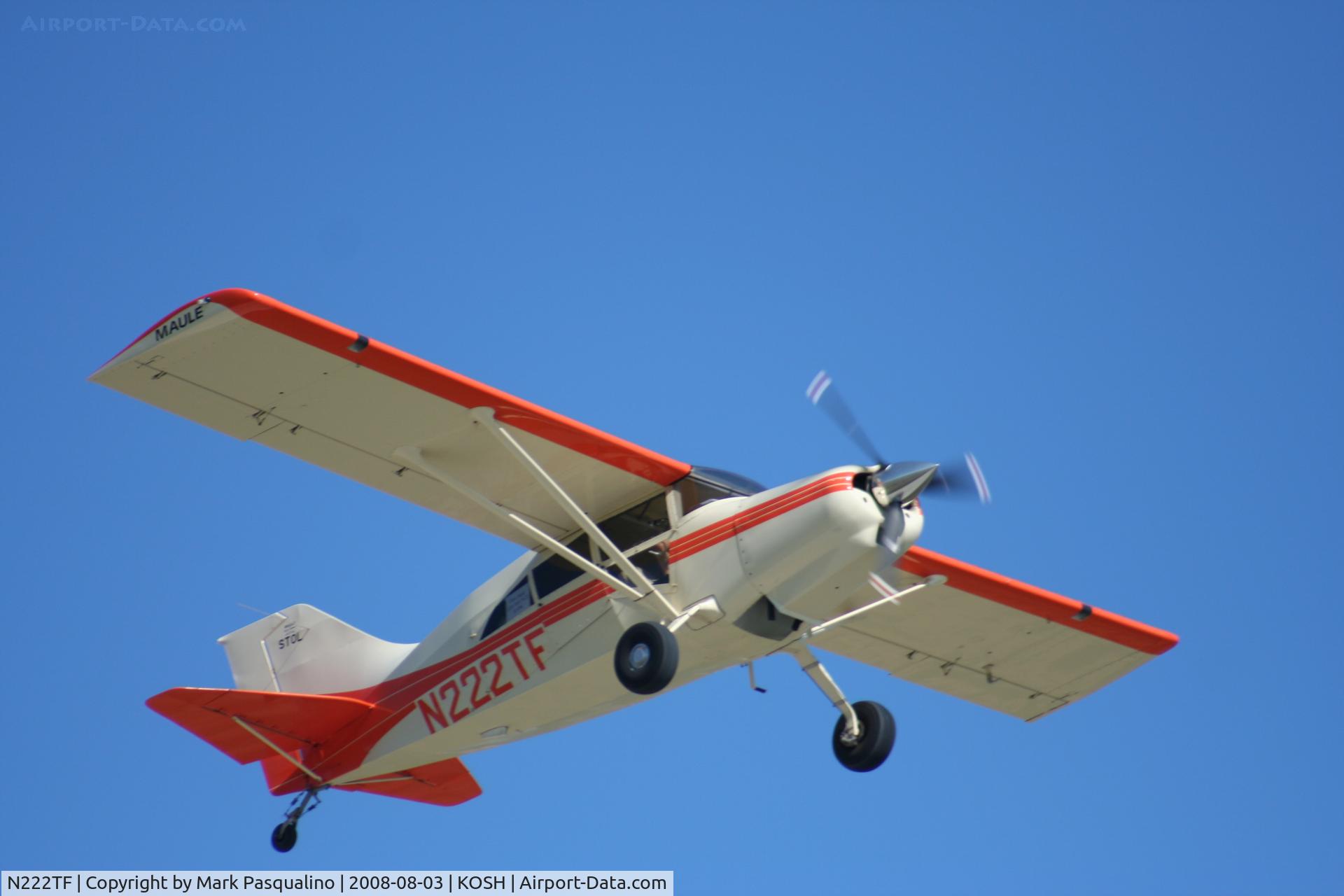 N222TF, 2002 Maule M-7-235C Orion C/N 25063C, Maule M-7-235C