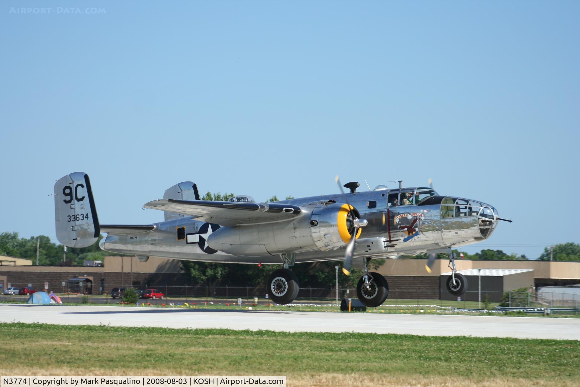 N3774, 1943 North American B-25D Mitchell C/N 100-23960, North American B-25C
