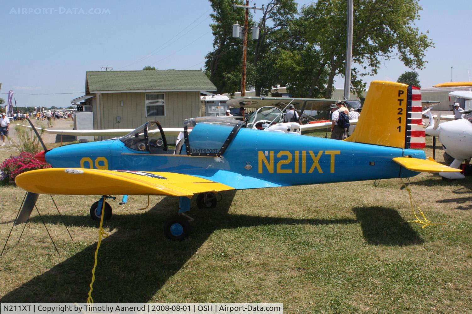 N211XT, 2008 Indus Aviation T-211 Thorpedo C/N 0804D0383, EAA AirVenture 2008