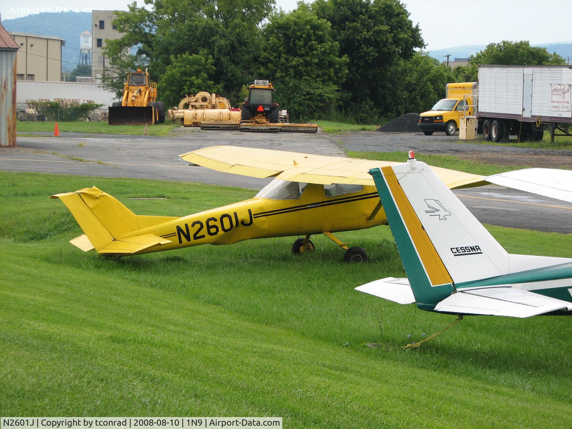 N2601J, 1966 Cessna 150G C/N 15065601, at Queen City (bent tail is because it flipped over on a windy day)