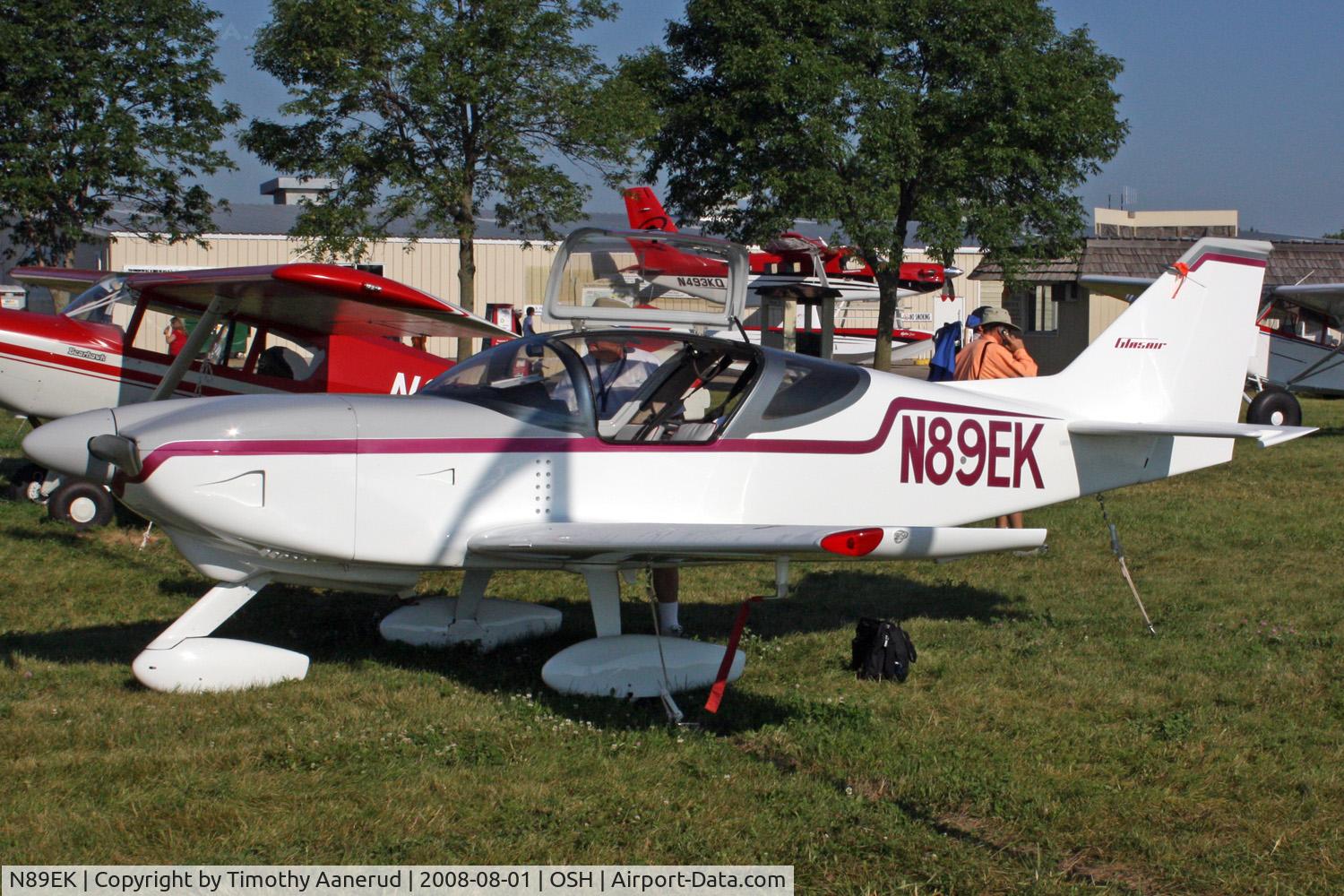 N89EK, 1996 Stoddard-Hamilton Glasair II FT C/N 2089, EAA AirVenture 2008