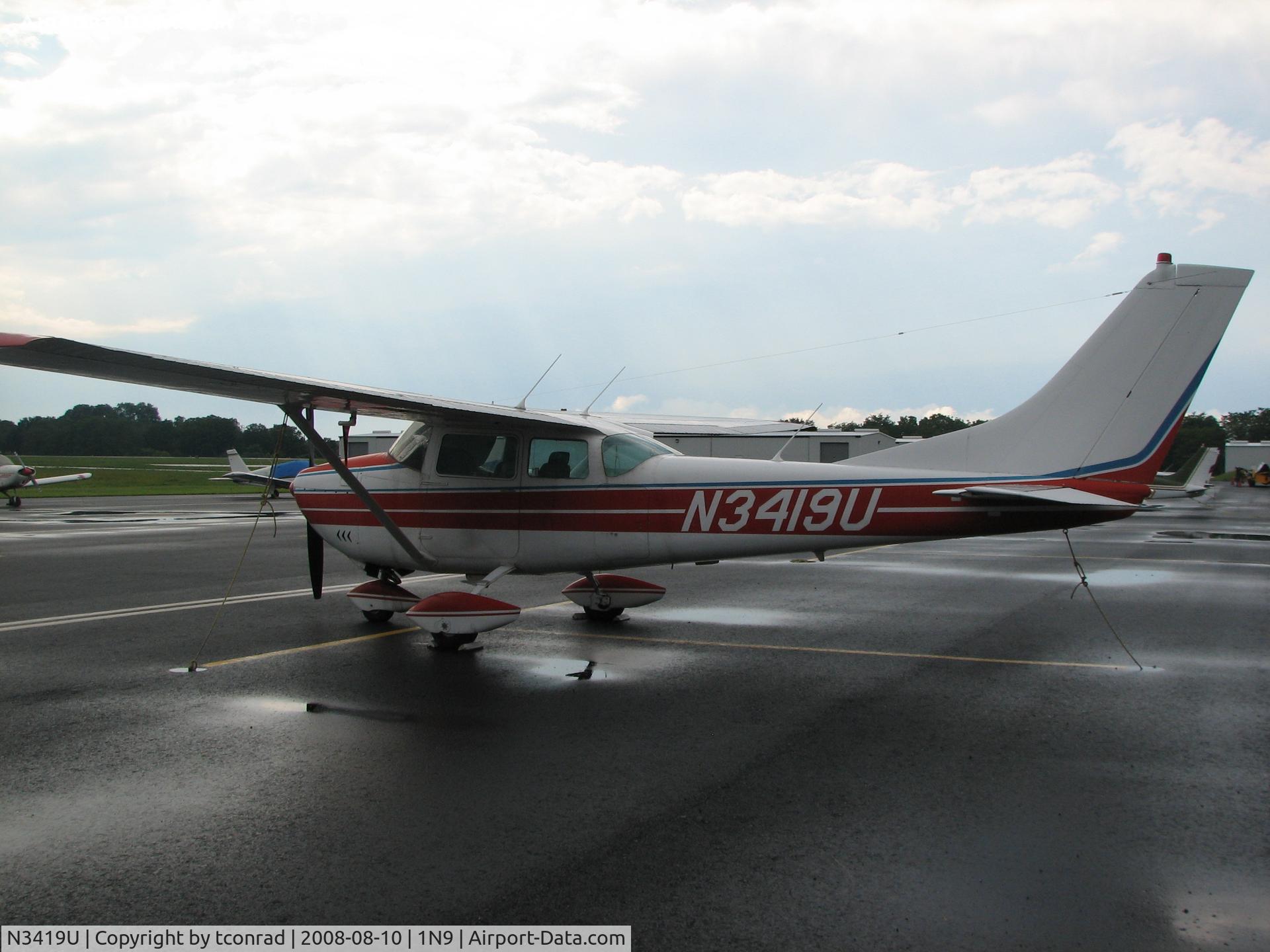 N3419U, 1963 Cessna 182F Skylane C/N 18254819, at Queen City