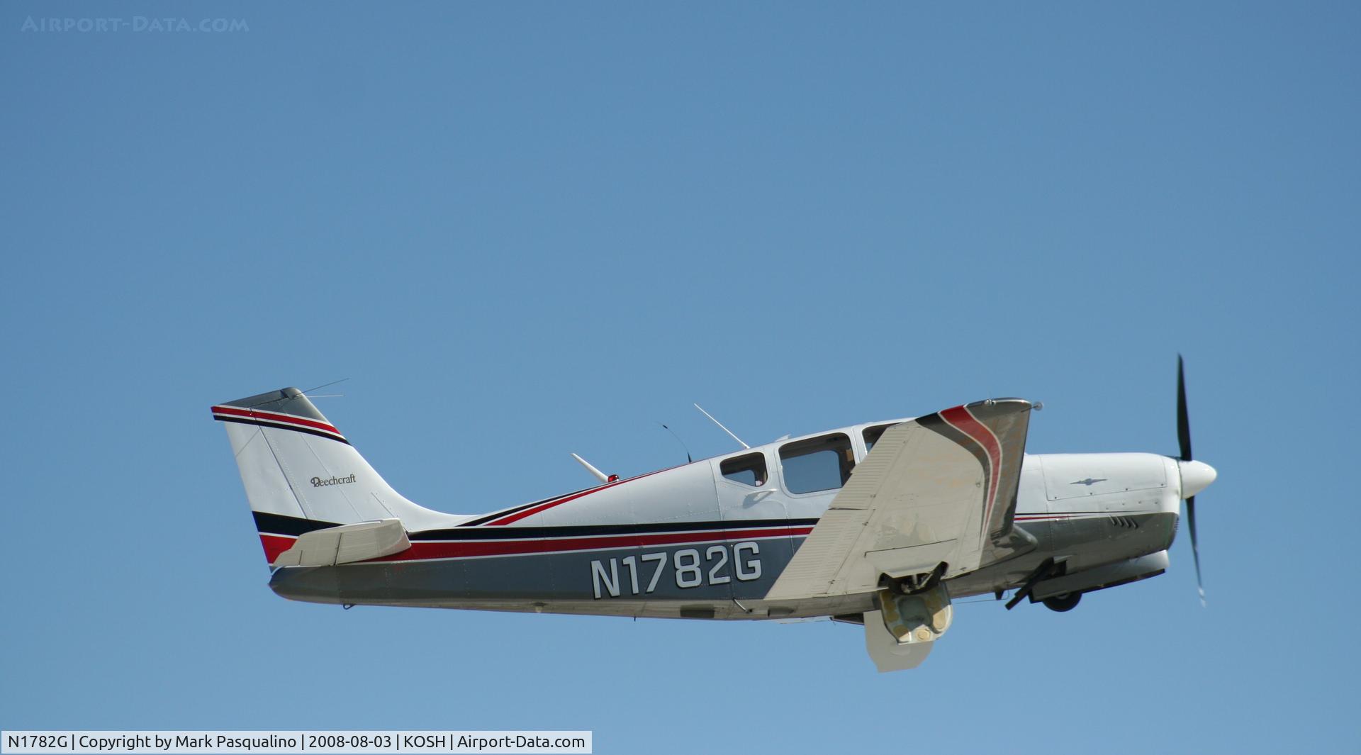 N1782G, 1962 Beech 35-B33 Debonair C/N CD-510, Beech B33