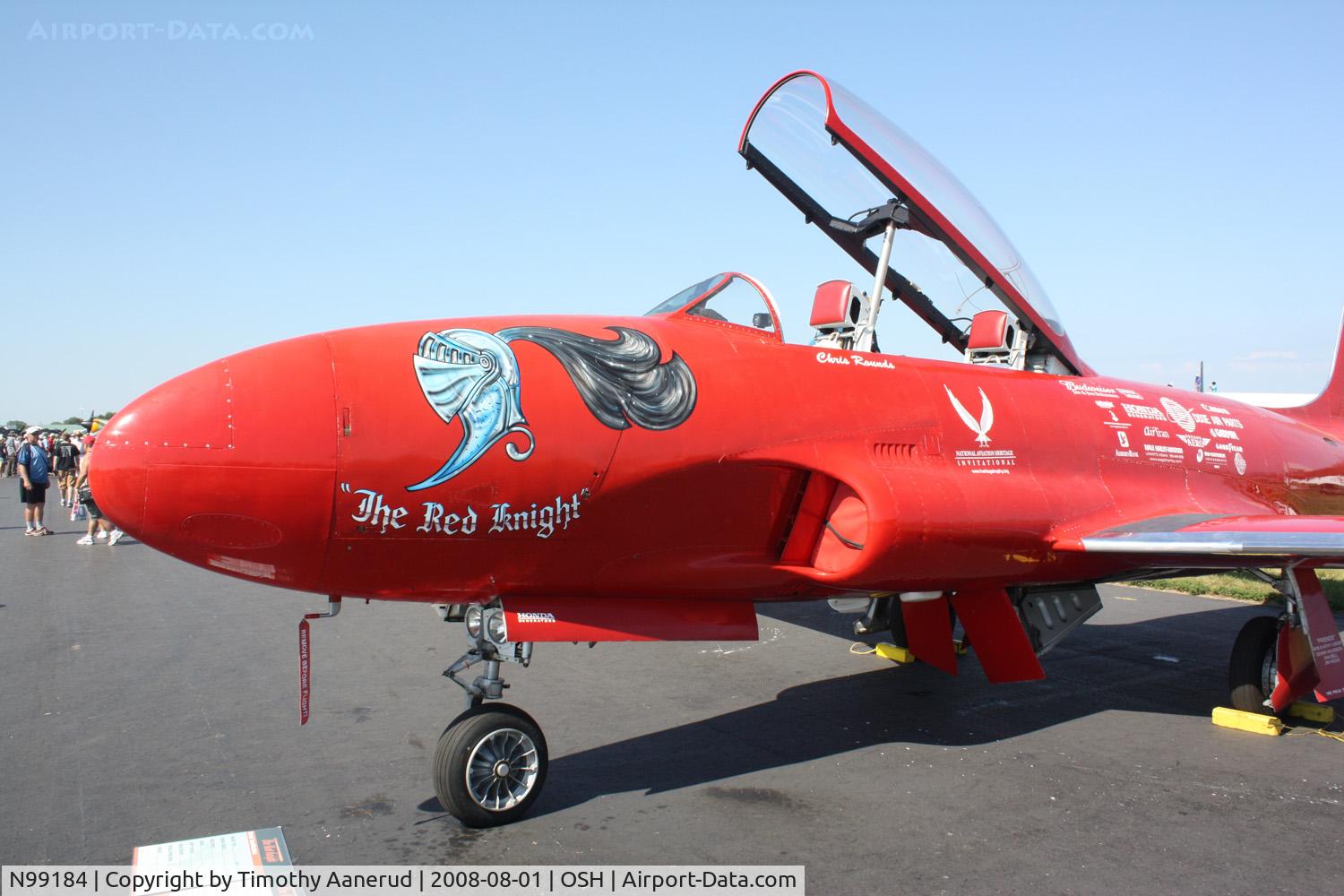 N99184, 1955 Canadair T-33AN Silver Star 3 C/N T33-98, EAA AirVenture 2008