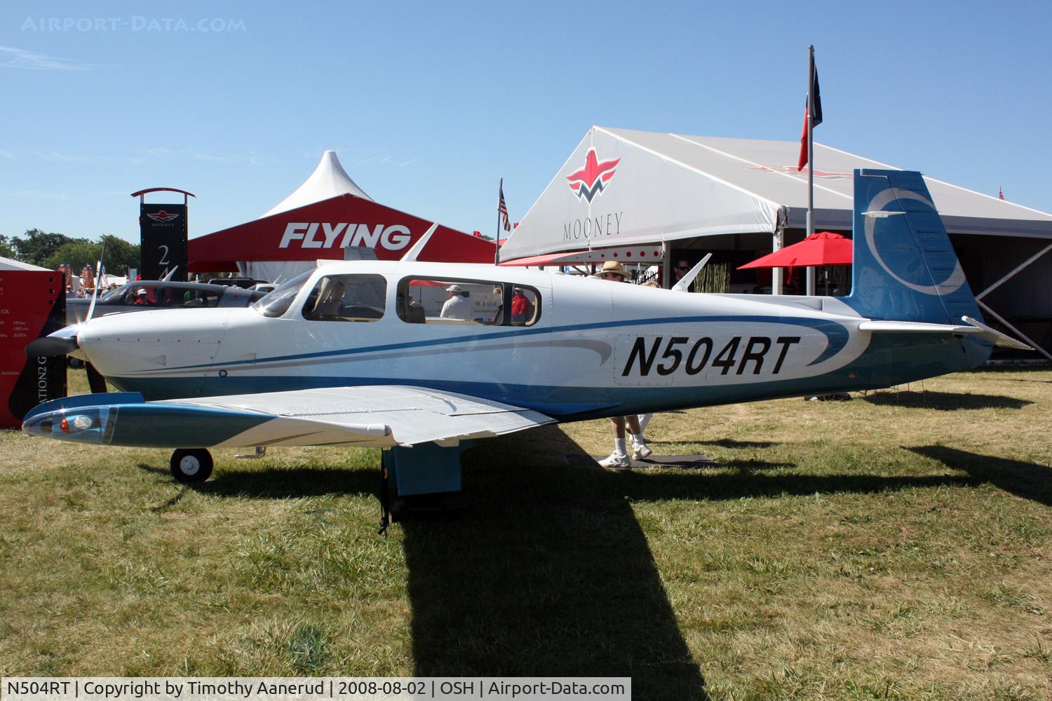 N504RT, 2008 Mooney M20R Ovation C/N 29-0504, 2008 Mooney M20R Ovation, c/n 29-0504, EAA AirVenture 2008