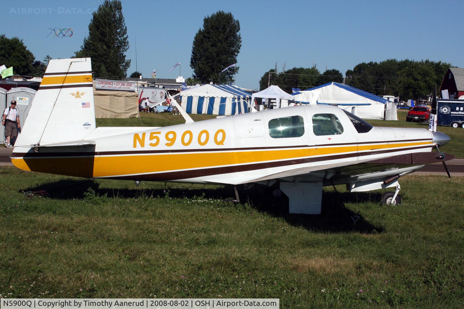 N5900Q, 1965 Mooney M20E Super 21 C/N 816, EAA AirVenture 2008