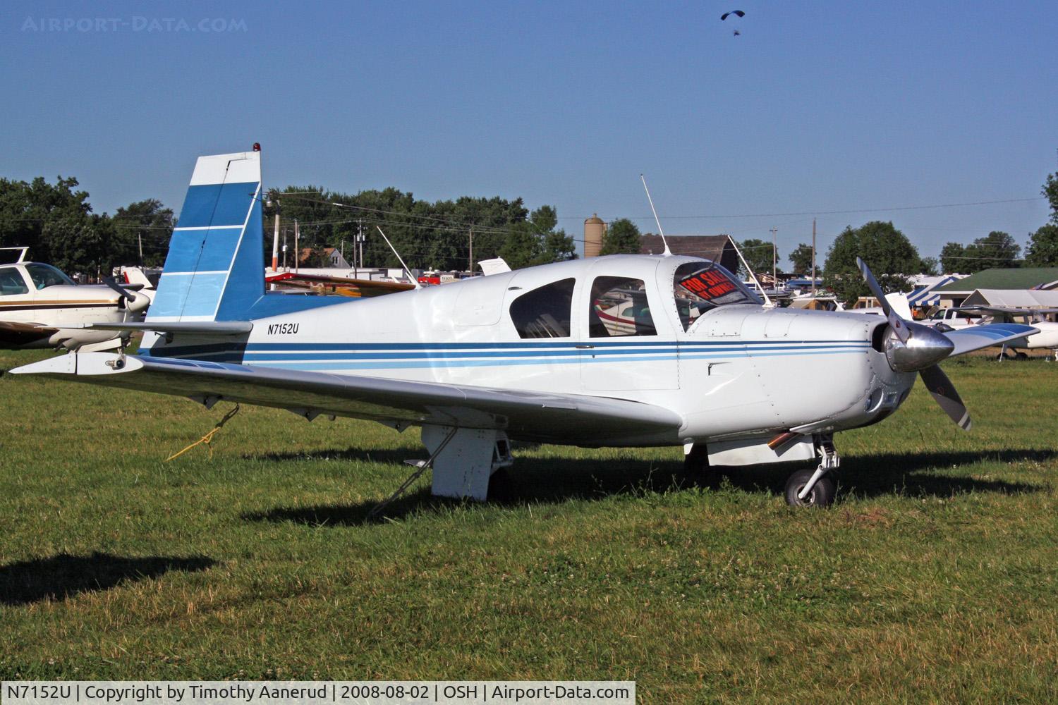 N7152U, 1964 Mooney M20E C/N 391, EAA AirVenture 2008