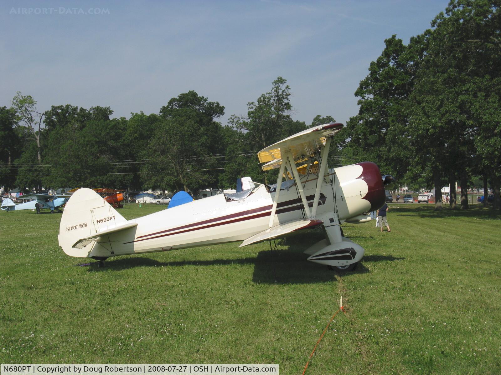 N680PT, 1944 Boeing A75N1 C/N 75-2028, 1944 Boeing Stearman A75N1 Lycoming R-680