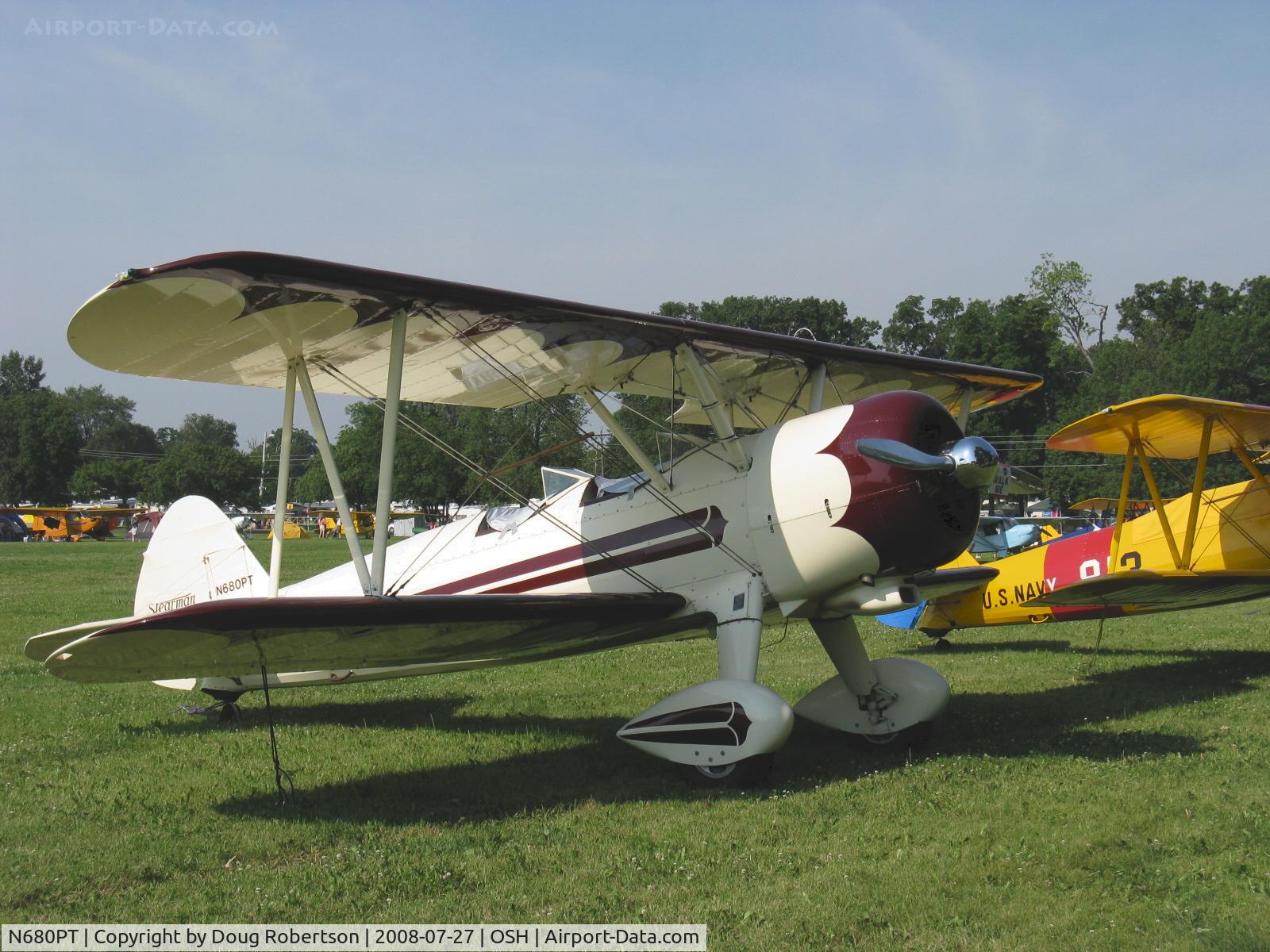 N680PT, 1944 Boeing A75N1 C/N 75-2028, 1944 Boeing Stearman A75N1, Lycoming R-680