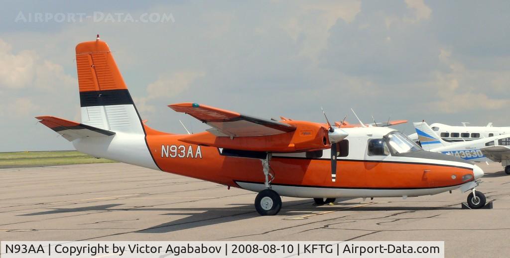 N93AA, 1964 Aero Commander 500B Commander C/N 500B-1296-111, At Front Range Airport