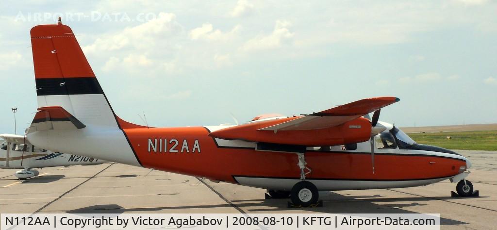 N112AA, 1964 Aero Commander 500B Commander C/N 1436-153, At Front Range Airport