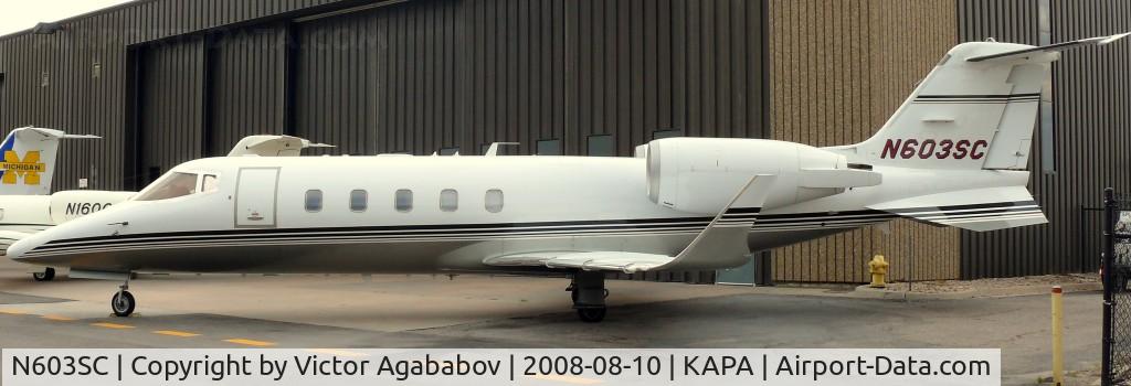 N603SC, 1996 Learjet 60 C/N 096, At Centennial