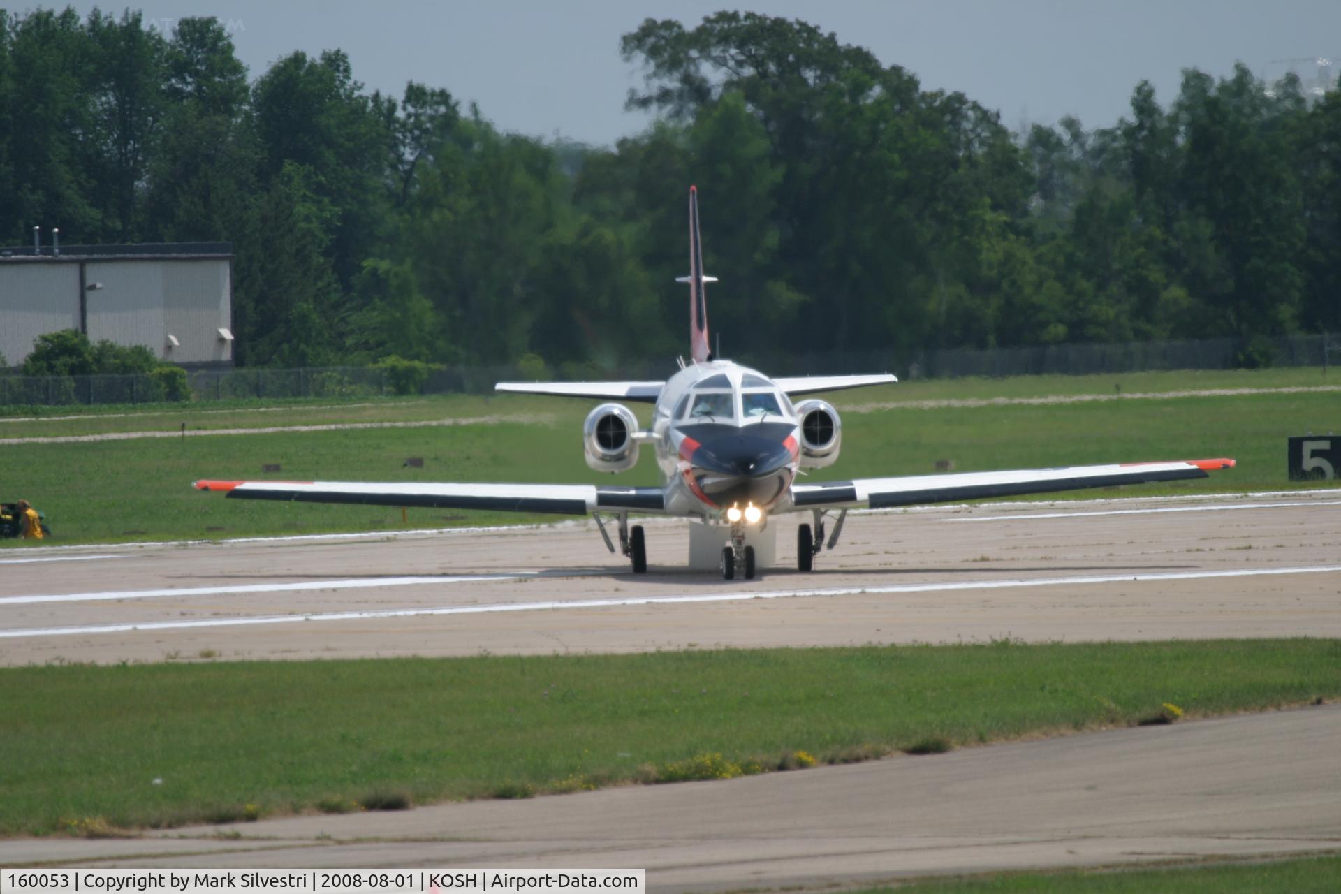 160053, North American Rockwell CT-39G (N-265) Sabreliner C/N 306-104, Oshkosh 2008