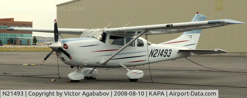 N21493, 2003 Cessna T206H Turbo Stationair C/N T20608423, At Centennial