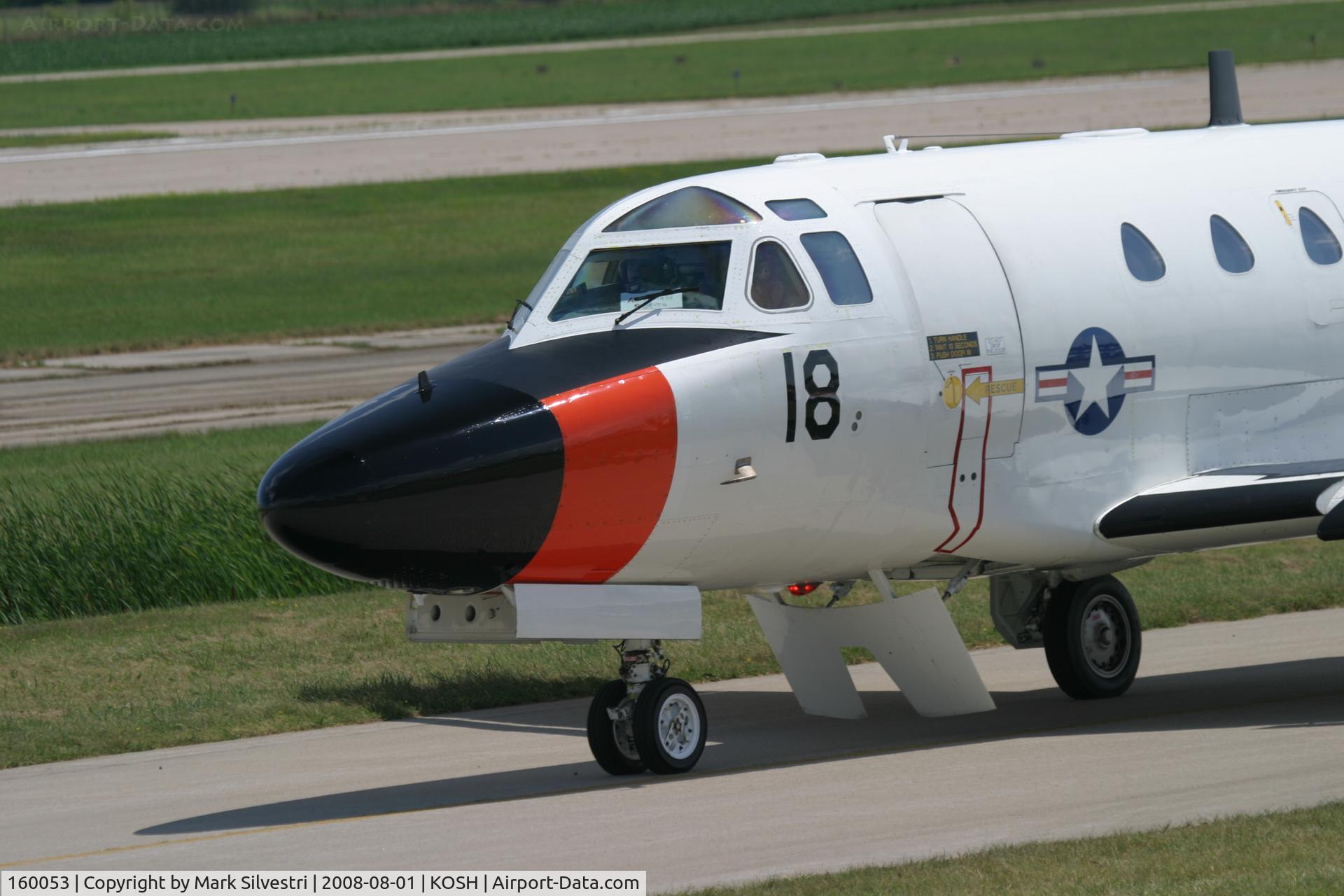 160053, North American Rockwell CT-39G (N-265) Sabreliner C/N 306-104, Oshkosh 2008