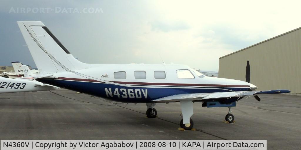 N4360V, 1984 Piper PA-46-310P Malibu C/N 46-8408051, At Centennial