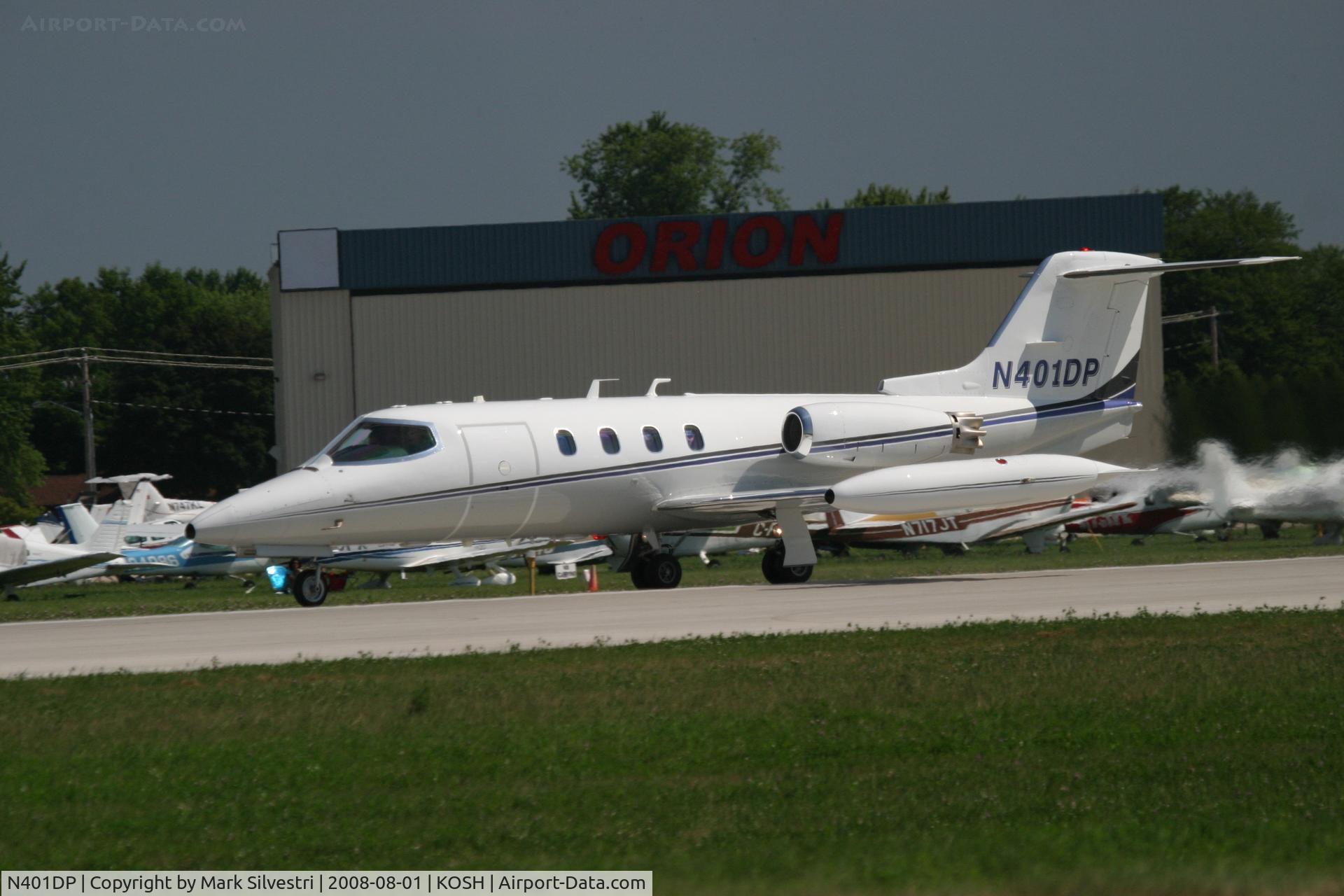 N401DP, 1980 Gates Learjet 25D C/N 329, Oshkosh 2008