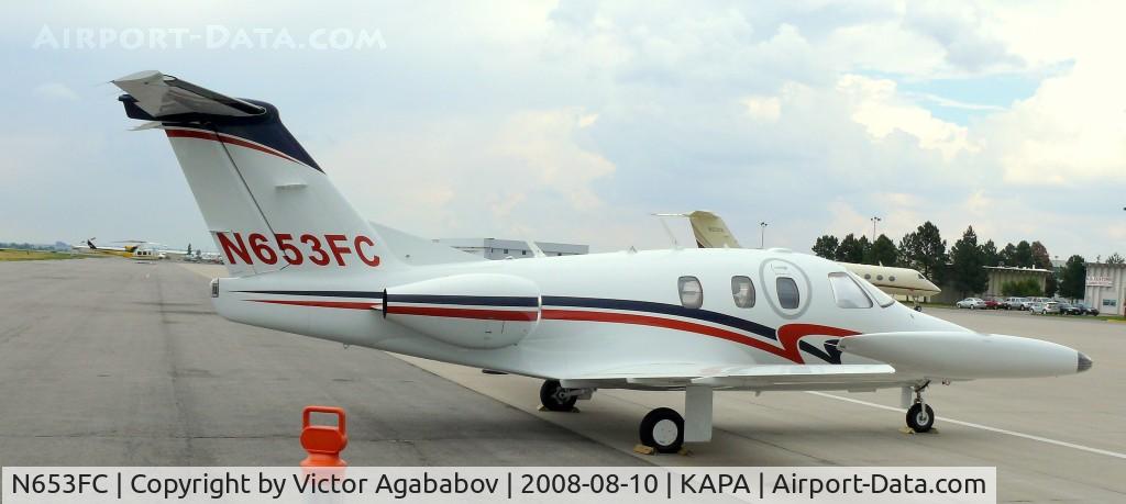 N653FC, 2008 Eclipse Aviation Corp EA500 C/N 000205, At Centennial