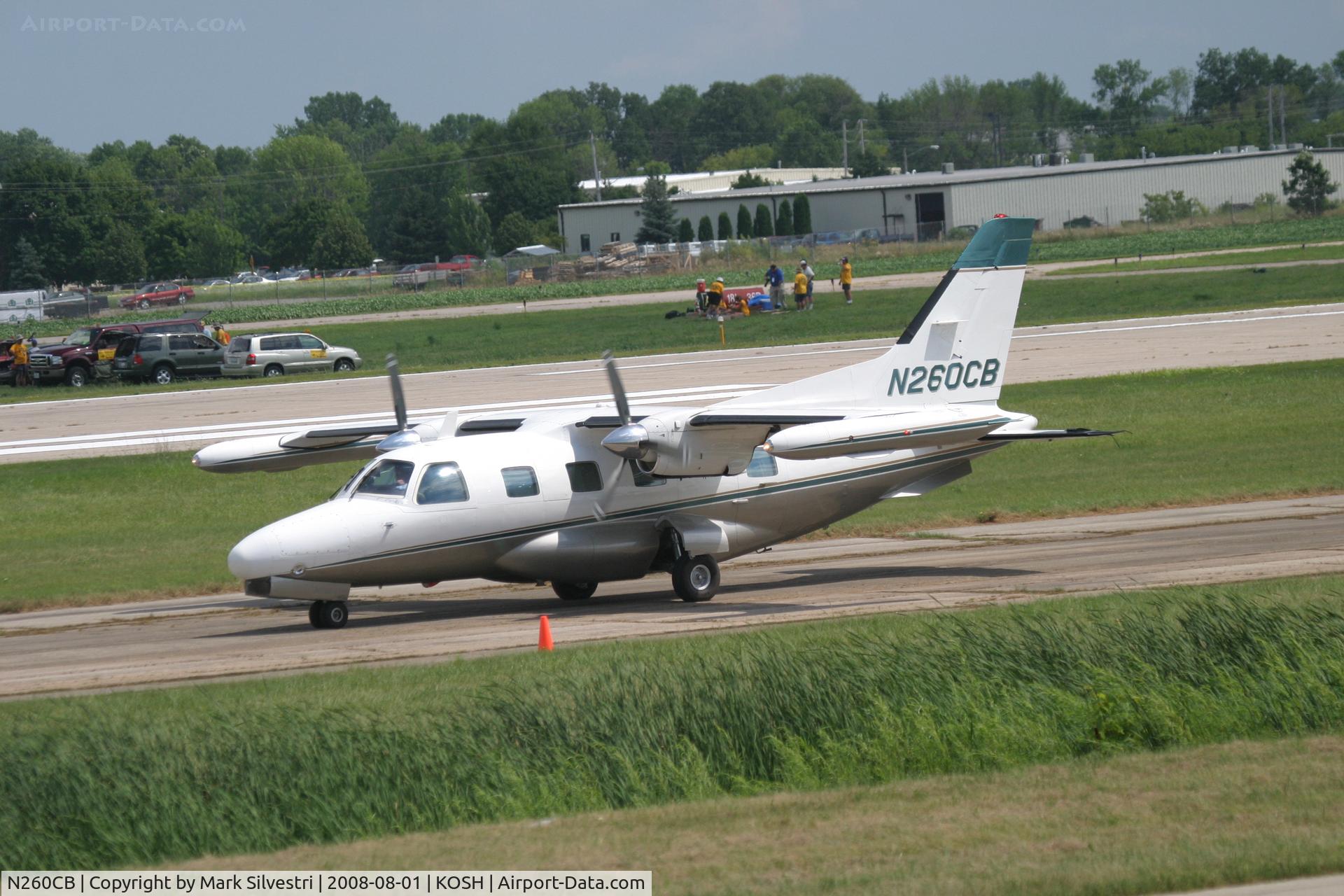 N260CB, Mitsubishi MU-2B-35 C/N 573, Oshkosh 2008