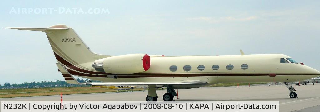 N232K, 1993 Gulfstream Aerospace G-IV C/N 1232, At Centennial
