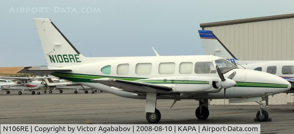 N106RE, 1977 Piper PA-31-350 Chieftain C/N 31-7752056, At Centennial