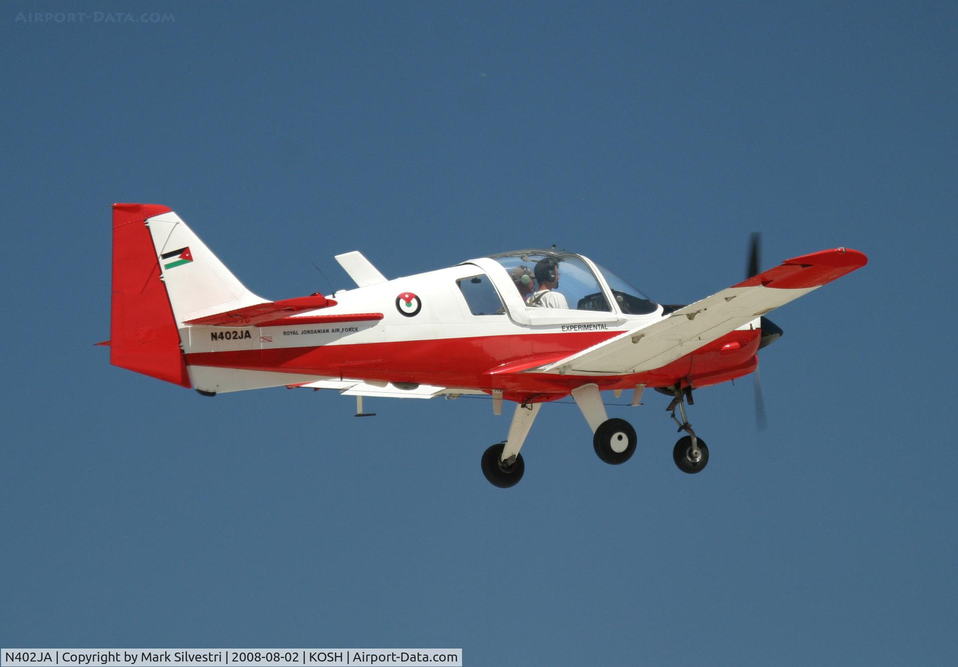 N402JA, 1974 Scottish Aviation Bulldog Series 120 Model 125 C/N BH120/300, Oshkosh 2008