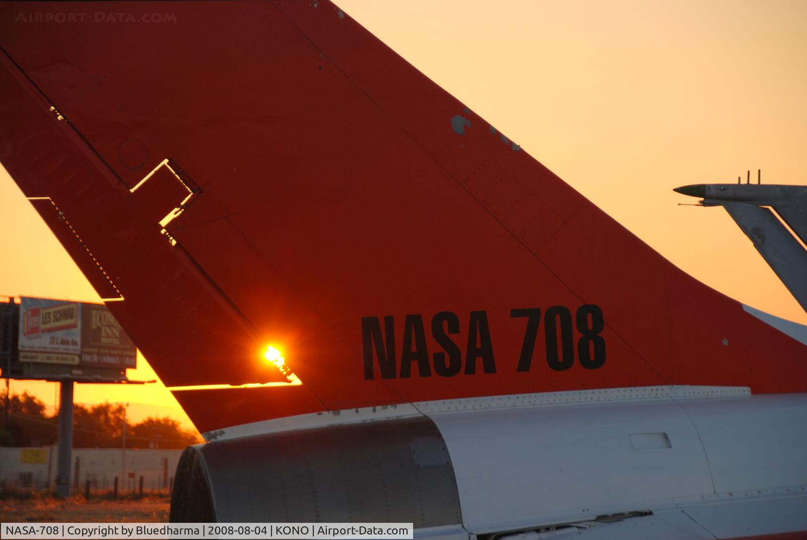 NASA-708, 1961 Douglas F5D-1 Skylancer C/N 11593, Parked in Ontario Oregon as part of private collection.