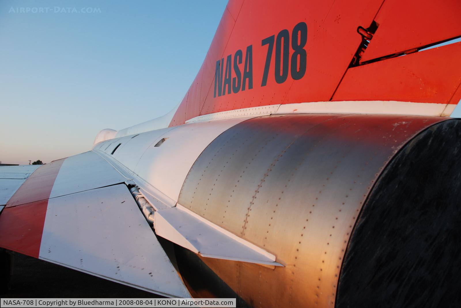 NASA-708, 1961 Douglas F5D-1 Skylancer C/N 11593, Parked in Ontario Oregon as part of private collection.