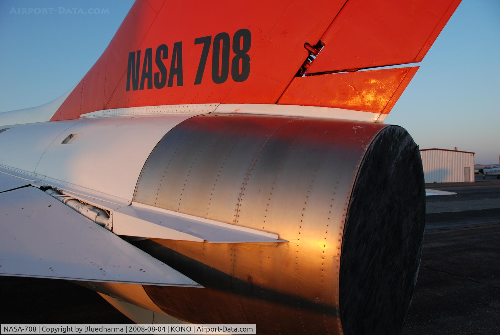 NASA-708, 1961 Douglas F5D-1 Skylancer C/N 11593, Parked in Ontario Oregon as part of private collection.