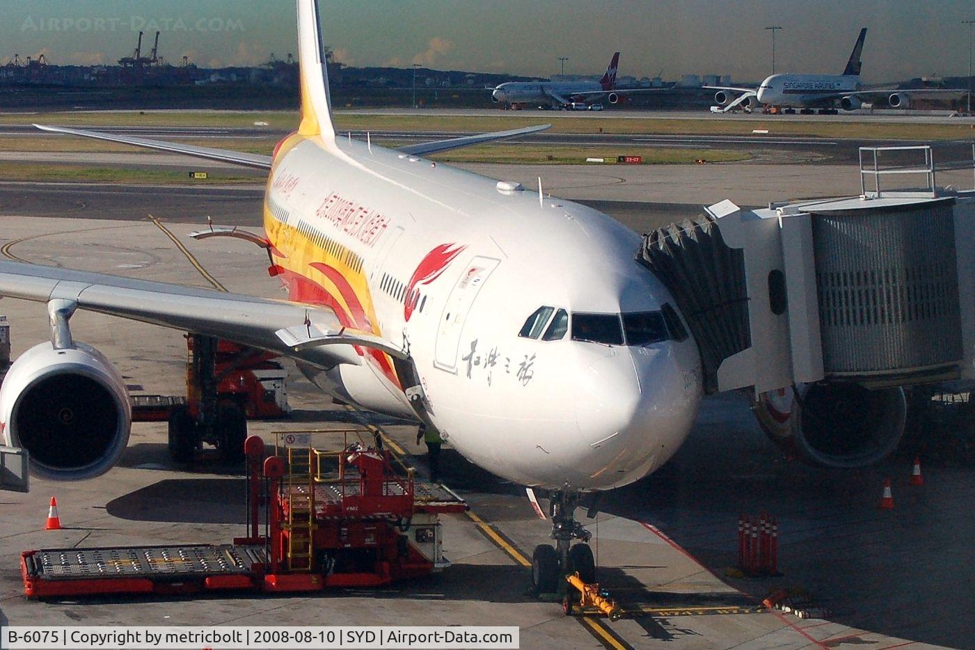 B-6075, 2006 Airbus A330-243 C/N 785, 2008 Olympics colour scheme